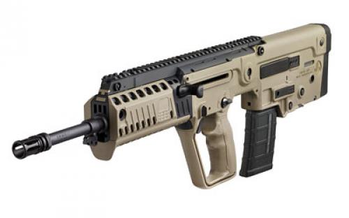 IWI US, Inc Tavor X95, Semi-automatic, 223 Rem, 556NATO, 18 Barrel, Flat Dark Earth Finish, Bullpup, 1 Mag, 30Rd, Adjustable Sights XFD18