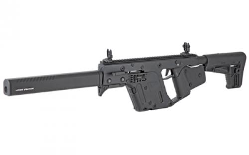 KRISS USA, Inc VECTOR CRB, Gen II, Semi-automatic Rifle, 9MM, 16" Barrel, Black Finish, KRISS Stock, Back-Up Front & Rear Sight, Threaded, 1-10Rd Magazine KV90-CBL22