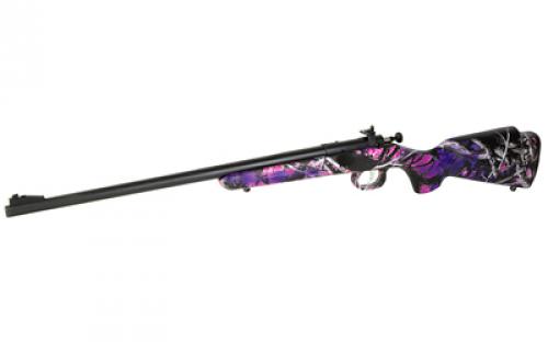 Keystone Sporting Arms Crickett, Generation 2, Bolt Action, Single Shot, 22LR, 16.125" Barrel, Blued Finish, Muddy Girl Stock, Includes Studs, Adjustable Sights, BLEM (Damaged Case) KSA2160