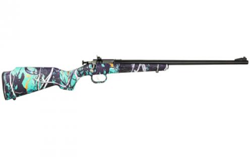 Keystone Sporting Arms Crickett, Generation 2, Bolt Action Rifle, Single Shot, Compact, 22 LR, 16.125" Barrel, Matte Blued Finish, Muddy Girl Serenity Camo Synthetic Stock, Adjustable Sights, Right Hand KSA2172