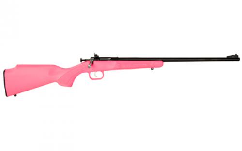 Keystone Sporting Arms Crickett, Generation 2, Bolt Action Rifle, Single Shot, Compact, 22LR, 16.125" Barrel, Blued Finish, Pink Synthetic Stock KSA2220