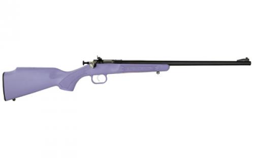 Keystone Sporting Arms Crickett, Generation 2, Bolt Action Rifle, Single Shot, Compact, 22 LR, 16.125" Barrel, Matte Blued Finish, Purple Synthetic Stock, Adjustable Sights, Right Hand KSA2306