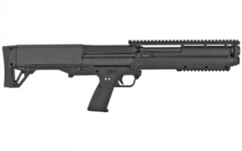 Kel-Tec KSG, Pump Action Shotgun, 12 Gauge, 3" Chamber, 18.5" Barrel, Black Finish, Synthetic Stock, Tactical Handguard with Rails, 7+7 Rounds KSGBLK