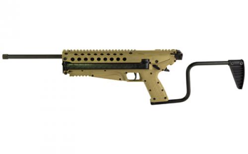 Kel-Tec R50, Semi-automatic Rifle, 5.7X28MM, 16 Barrel, Threaded 1/2x28, Matte Finish, Tan, Folding Stock, 50 Rounds, 2 Magazines R50TAN