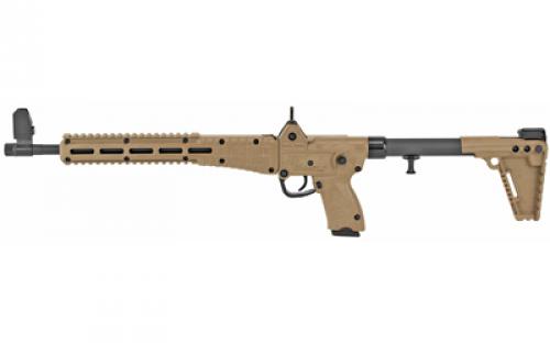 Kel-Tec Sub 2K 40 Gen 2, Semi-automatic, 40 S&W, 16.1, Blue, Tan Grip, 1 Mag, 15Rd, For Glk 22 Mag SUB2K40GLK22BTANHC