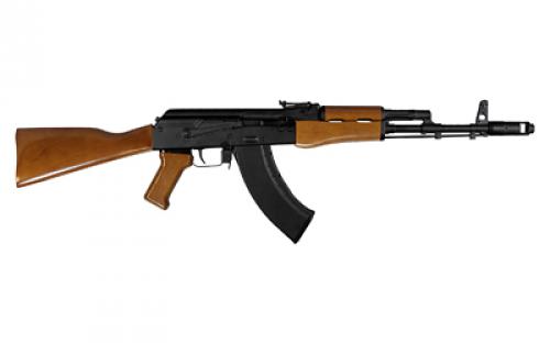 Kalashnikov USA KR103AW, Semi-automatic, 7.62X39, 16.25 Barrel, Black, Amber Wood Furniture, 30Rd, BLEM (Box and Hardcase Damaged, Minor Dings on Edge of Lower Handguard) KR-103AW