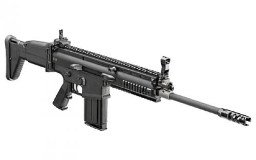 FN America SCAR 17S NRCH, Semi-automatic Rifle, 308 Win/762NATO, 16" Barrel, Black, Synthetic Stock, Adjustable Sights, 10 Rounds, Made in the U.S.A. 98661-2