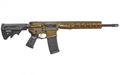 LWRC Direct Impingement Rifle, Semi-automatic, 300 Blackout, 16.1" Barrel, Burnt Bronze, 30Rd, MLOK ICDIR3BB16ML