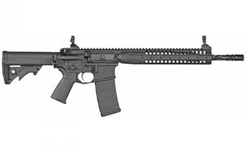 LWRC IC SPR, Semi-automatic Rifle, 223 Rem/556NATO, 16" Hammer Forged Barrel, Black, LWRCI Adjustable Compact Stock, Magpul MOE+ Grip, Ambidextrous, 30Rd, Gas Piston ICR5B16SPR