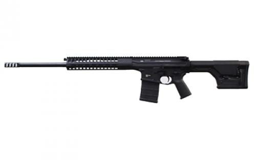 LWRC REPR MKII, Semi-automatic Rifle, 6.5 Creedmoor, 22 Barrel, Black, Magpul PRS Stock, 20Rd REPRMKIIR65B22