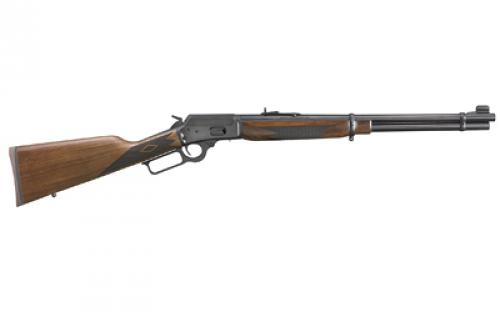 Marlin 1894, Classic, Lever Action Rifle, 44 Remington Magnum/44 Special, 20.25" Barrel, Satin Finish, Black, Hooded Brass Bead Front Sight, Semi-Buckhorn Adjustable Rear Sight, American Black Walnut Stock, 11 Rounds 70401