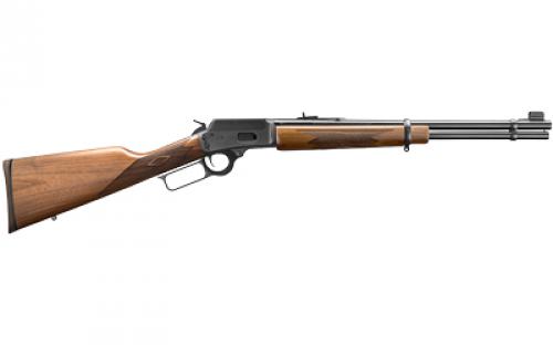 Marlin 1894, Classic, Lever Action Rifle, .357 Magnum/.38 Special, 18.63 Barrel, Satin Finish, Black, Hooded Brass Bead Front Sight, Semi-Buckhorn Adjustable Rear Sight, American Black Walnut Stock, 9 Rounds 70410