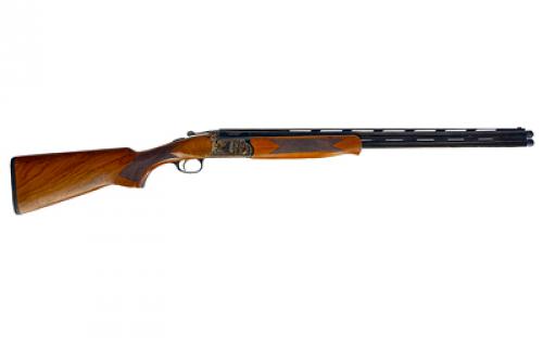 McCOY Decker 12, Over/Under Shotgun, 12 Gauge, 3 Chamber, 28 Barrel, Color Case Hardened Finish, Walnut Stock, Fiber Optic Front Sight, 2 Rounds, Includes 5 Choke Tubes MCDK12