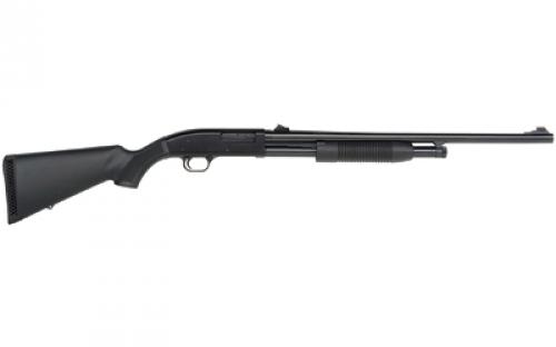 Mossberg Model 88, Pump Action, 12 Gauge, 3 Chamber, 24 Cylinder Barrel, Blue , Black Synthetic Stock, Rifled Sight, 5Rd 31017