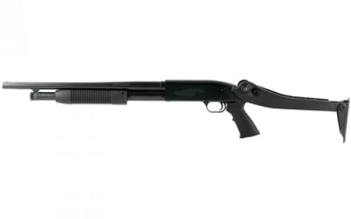 Mossberg 88, Maverick, Pump, 12Ga 3, 18.5, Black, Top Folding, Right Hand, Cylinder, 3, Cylinder, 5Rd, Bead 31027