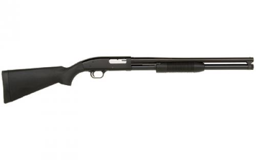 Mossberg 88 Maverick, Pump Action Shotgun, 12 Gauge, 20 Barrel, 3 Chamber, Cylinder Bore, Blued Finish, Black Synthetic Stock, Bead Sight, 7Rd, Right Hand 31046