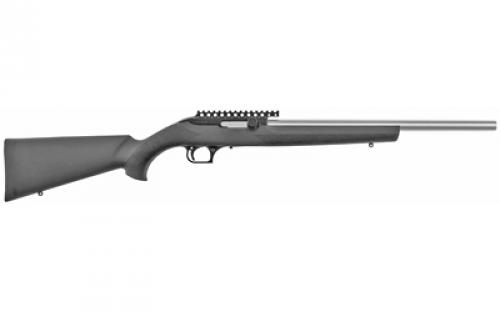 Magnum Research MLR 17/22, Semi-automatic, 22WMR, 18" Stainless Barrel, Black Finish, Hogue Overmolded Stock, 9Rd MLRS22WMH