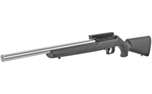 Magnum Research MLR 17/22, Semi-automatic, 22WMR, 18" Stainless Barrel, Black Finish, Hogue Overmolded Stock, 9Rd MLRS22WMH