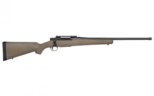 Mossberg Patriot Predator, Bolt Action Rifle, 308WIN, 22 Fluted & Threaded Barrel, Matte Blued & Flat Dark Earth Finish, Synthetic Stock, 4Rd 27874