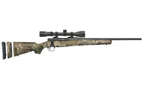 Mossberg Patriot Super Bantam Bolt Action Rifle, 6.5 Creedmoor, 20 Fluted Barrel, Matte Blued Finish, True Timber Strata Camo Synthetic Stock, Adjustable Trigger, 3-9X40MM Scope, Weaver Style Base, 1 Mag, 5Rd 28050