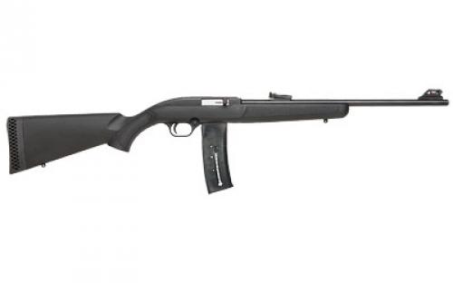 Mossberg 702, Plinkster, Semi-automatic, 22LR, 18, Blued, Synthetic, 1 Mag, 25Rd, Adjustable Sights 37073