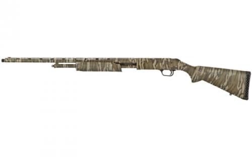 Mossberg 500, Turkey Hunter, Pump Action, 410 Gauge, 3 Chamber, 24 Vent Rib Barrel, Mossy Oak Bottomland, 5Rd, Bead Fiber Optic, X-Full Ext. Choke 50108