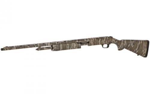 Mossberg 500, Turkey Hunter, Pump Action, 410 Gauge, 3" Chamber, 24" Vent Rib Barrel, Mossy Oak Bottomland, 5Rd, Bead Fiber Optic, X-Full Ext. Choke 50108