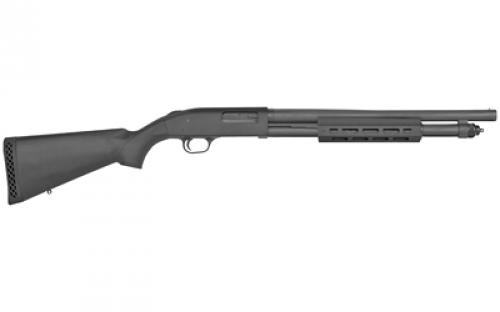 Mossberg 590A1, Security Mil-Spec, Pump Action, 12 Gauge, 3 Chamber, 18.5 Heavy Wall Barrel, Parkerized Black Finish, Synthetic Stock with M-Lok Forend, 6Rd, Bead Sight 50766