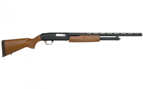 Mossberg 500, Bantam Compact, Pump Action, 20 Gauge, 3 Chamber, 22 Vent Rib Barrel, AccuChoke, Blue Finish, Wood Stock, Bead Sight, 5Rd 54132