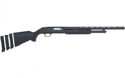 Mossberg 500, Super Bantam Compact, Pump Action, 20 Gauge, 3 Chamber, 22 Vent Rib Barrel, AccuSet, Blue Finish, Synthetic Stock, Adjustable Bead Sight, 5Rd 54210