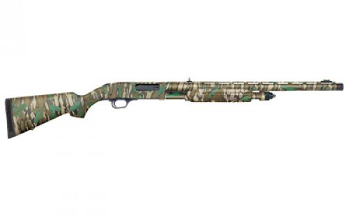 Mossberg 835 Turkey Ulti-Mag, Optic Ready, Pump Action, 12 Gauge, 3.5 Chamber, 24 Vent Rib Barrel, Mossy Oak Greenleaf Finish, Synthetic Stock, Receiver Milled for Shield RMSc-Pattern Micro Dot Sights, Fiber Optic Front Sight, 5 Rounds 62232