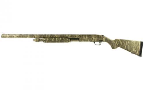 Mossberg 835, Pump Action Shotgun, 12 Gauge, 3.5 Chamber, 26 Barrel, Vent Rib, Mossy Oak New Bottomland Finish, Synthetic Stock, Accu-set & X-Factor Ported XX-Full Turkey Tube, Fiber Optic Bead Sight, 5 Rounds 63527