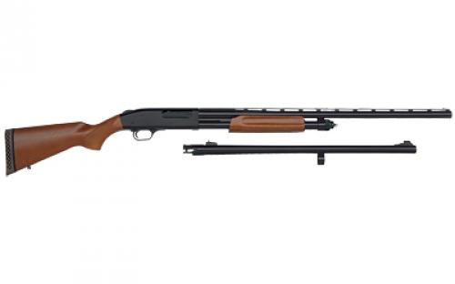 Mossberg 835 Ulti-Mag Combo Field/Deer, Pump Action, 12 Gauge Shotgun, 24 & Vent Rib 28 Barrel, Blued Finish, Wood Stock, 3.5 Chamber, Bead Front Rifle Sights, Ulti-Mag Set, 5Rd 68224