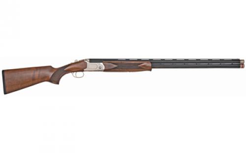 Mossberg Gold Reserve II, Over/Under Shotgun, 12 Gauge, 3 Chamber, 30 Vent Rib Barrel / Polished Blue, Polished Silver Receiver w/ Gold Inlay, Satin Black Walnut Stock, Sport Set Chokes (5 Total), Bead Sight, 2 Rounds 75472