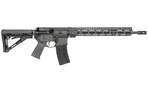 Midwest Industries MI-15F, Semi-automatic Rifle, AR, 223 Wylde, 16 1:8 Twist Lightweight Melonite Barrel, 14 MLOK Handguard, Anodized Finish, Black, Magpul MOE Pistol Grip, Magpul CTR Stock, 30 Rounds, 1 Magazine, Includes Midwest Industries Hat MI-FN16CRM14