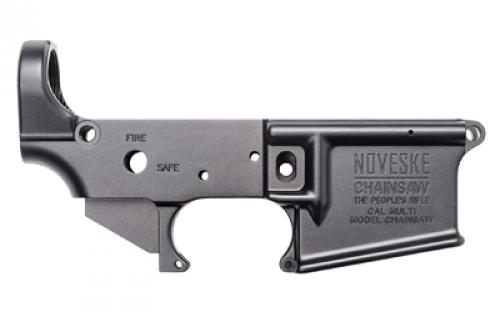 Noveske Chainsaw N4 Stripped Lower Receiver, Semi-automatic, 223 Rem/556NATO, Black Finish, Includes Set Screw 04000885