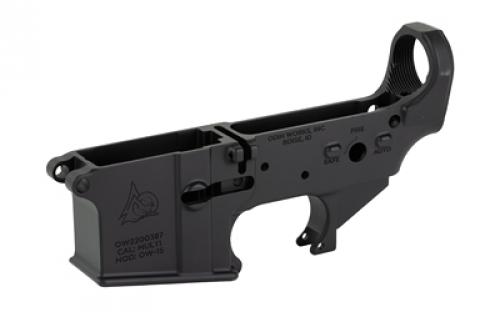 Odin Works OTR-15 Forged Lower, Semi-automatic, 223 Rem/556NATO, Anodized Finish, Black OW-15-Forged-Lower-BLK