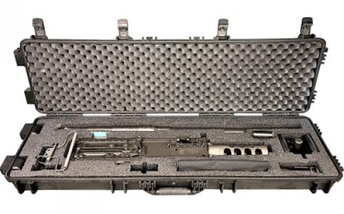 Ohio Ordnance Works, Inc M2-SLR, Semi-automatic, Belt Fed Rifle, 50BMG, 20 1:12 Twist Barrel, Flash Hider, Black Phosphate Finish, Includes (200) 50 Cal Links, Cleaning Kit, Headspace Guage Set, Ruptred Case Extractor, Wrench, Custom Fitted Hard Case, Note: Tripod, Pintle and T&E Sold Seperately 850000