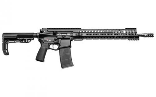 Patriot Ordnance Factory P-415 EDGE, Semi-automatic Rifle, 223 Rem/556NATO, 16.5 Barrel, Black Finish, 30Rd, 14.5 MLOK Rail 01143