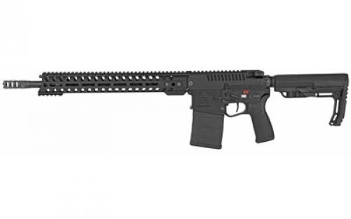 Patriot Ordnance Factory Revolution DI, Semi-automatic Rifle, 308 Win, 16.5 Deep Fluted Barrel, 1:10 Twist, Black Finish, Mission First Tactical Furniture, 14.5 M-LOK Rail, Triple Port Muzzle Brake, 4.5lb POF Drop-In Trigger, 1-20Rd PMAG 01581