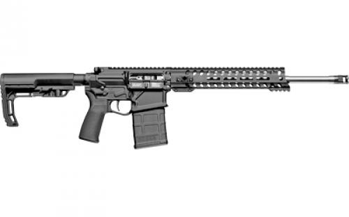 Patriot Ordnance Factory Rogue, Semi-Auto, 308 Winchester/762NATO, 16.5 1:8 Stainless Match-Grade Barrel, Black, MFT Grip and Stock, 20Rd, 11 MLOK Renegade Rail, Single Port Micro-B Muzzle Brake, Mil-Spec Trigger, 1 Mag 01662