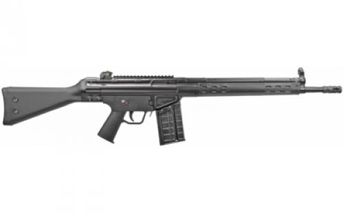 PTR Industries PTR-91 A3SK, Semi-automatic Rifle, 308 Win, 16" Tapered Barrel, Black, Fixed Stock, 1 Magazine, 20Rd, Slim Handguard, Welded Scope Mount, 5/8X24 Flash Hider, Paddle Mag Release PTR 114