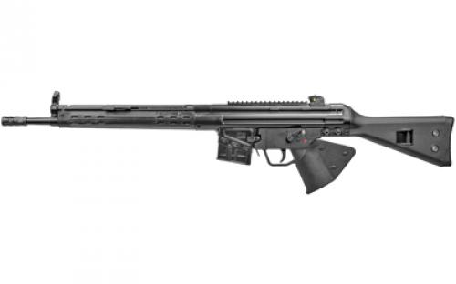 PTR Industries PTR-91 A3SK, Semi-automatic Rifle, 308 Win, 16 Tapered Barrel, Black, Fixed Stock, 1 Magazine, 10Rd, Slim Handguard, Welded Scope Mount, Removable 5/8X24 Flash Hider, Paddle Mag Release, CA Compliant Grip PTR410