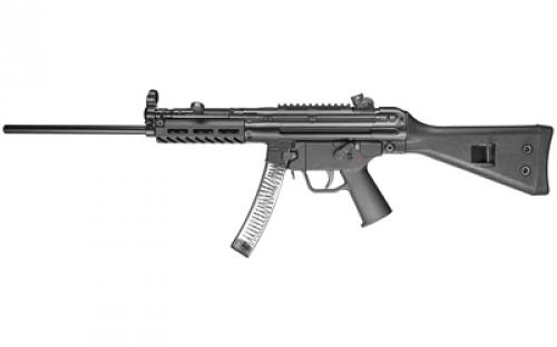 PTR Industries 9R, Semi-automatic Rifle, 9MM, 16 Barrel, 1:10 Twist, Black, Fixed Stock, 2 Magazines, 30Rd, Paddle Magazine Release PTR608