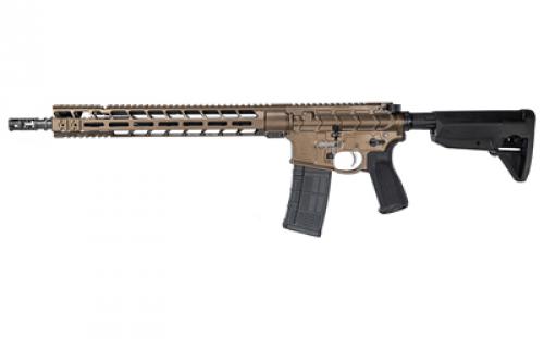 Primary Weapons Systems MK1, Mod 2, Semi-automatic Rifle, 223 Wylde/556NATO, 16.1 Barrel, Mid-length Gas System, 1:8 Twist, FSC556 Muzzle Device, Cerakote Finish, Magpul Burnt Bronze, Magpul Grip, Magpul MOE Stock, 30 Rounds, 1 Magazine 22-2M116RA1BB