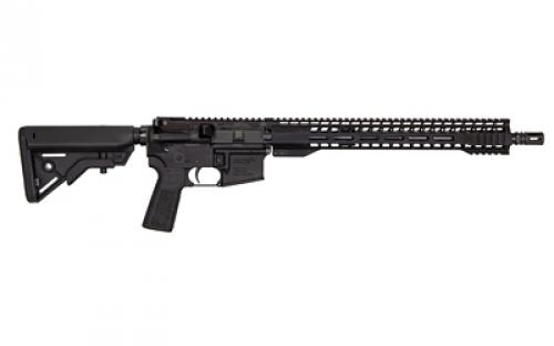 Radical Firearms RF-15, Semi-automatic, AR, 300 Blackout, 16 Threaded Socom Profile Barrel, Anodized Finish, Black, Mid Length Gas System, A2 Flash Hider, Black Anodized Finish, 15 M-LOK Free Float Handguard, B5 Systems Stock and Grip, 30 Rounds, 1 Magazine RF01694