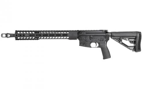 Radical Firearms RF-10, Semi-Automatic, AR, 450 Bushmaster, 16 Barrel, 1:14 Twist, 15 MHR MLOK Handguard, Anodized Finish, Black, B5 Pistol Grip and B5 Stock, 1 Magazine, 5 Rounds FR16-450BUSH-15MHR