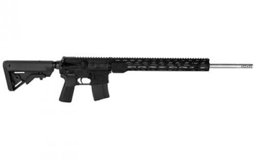 Radical Firearms RF-15, Semi-automatic, 6.5 Grendel, 20" Stainless Steel Match Barrel, Rifle Length Gas System, Medium Contour Barrel, 1:9 Twist, B5 Stock, B5 Grip, 15" RPR M-LOK Handguard, Pepper Pot Brake, 1 Magazine, 15Rd, Black RF00100