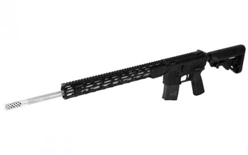 Radical Firearms RF-15, Semi-automatic, 6.5 Grendel, 20" Stainless Steel Match Barrel, Rifle Length Gas System, Medium Contour Barrel, 1:9 Twist, B5 Stock, B5 Grip, 15" RPR M-LOK Handguard, Pepper Pot Brake, 1 Magazine, 15Rd, Black RF00100