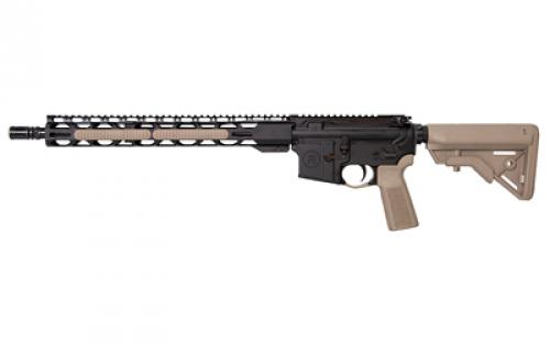 Radical Firearms RF-15, Semi-Automatic, AR, 223 Remington/556NATO, 16 Barrel, 1:7 Twist, 15 RPR MLOK Handguard, Anodized Finish, Black, Flat Dark Earth B5 Pistol Grip and B5 Stock, 1 Magazine, 30 Rounds FR16-5.56SOC-15RPR-FDE